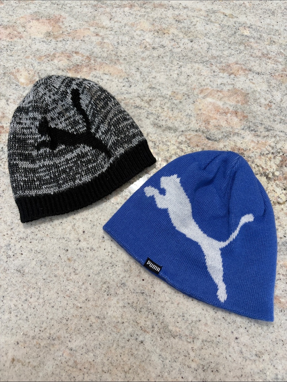 10/$30 Puma Purple and Gray Knit Beanie